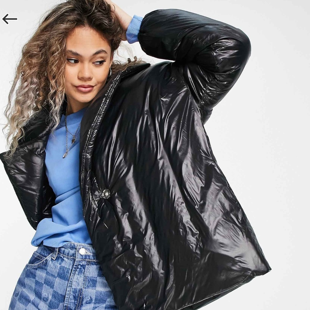 ASOS Black Puffer Jacket